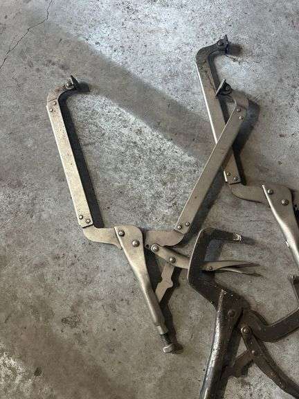 Lot of Various Metal Clamps