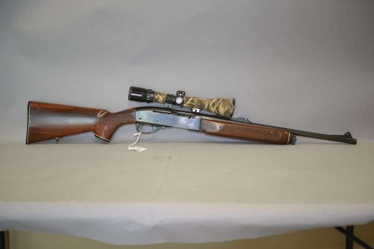 Remington Model Woodsmaster 742 Carbine In .30-06 Caliber With A Bushnell Scope, image