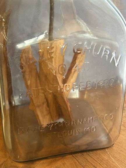 Dazey Churn No. 40 with Glass Jar