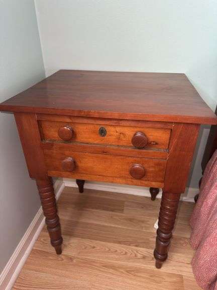 Small Side Table with Two Drawers image