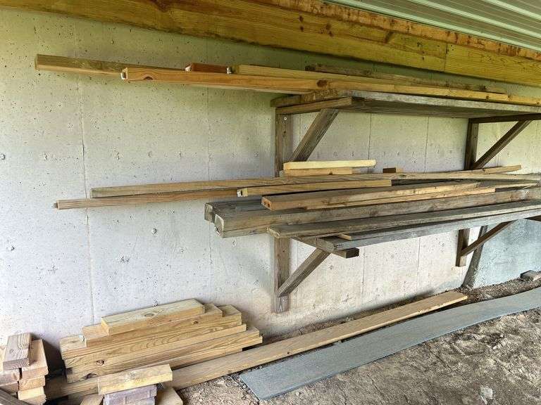 Various Wood Pieces and Planks for Projects image