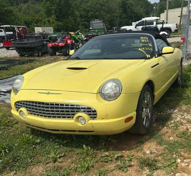 L1 - 2002 FORD THUNDERBIRD (HAS RED REBUILT TITLE) image