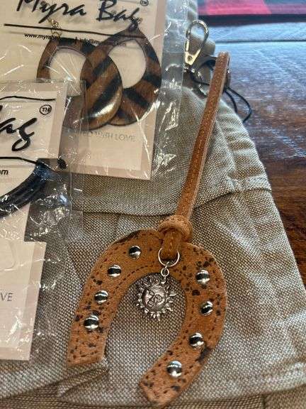 Myra Bag Jewelry Lot: Earrings, Bracelets, and Horseshoe Charm