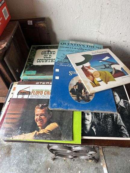Large Collection of Assorted Vinyl Records image
