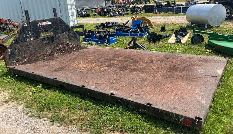 L6- 8X12 STEEL FLATBED FOR TRUCK image