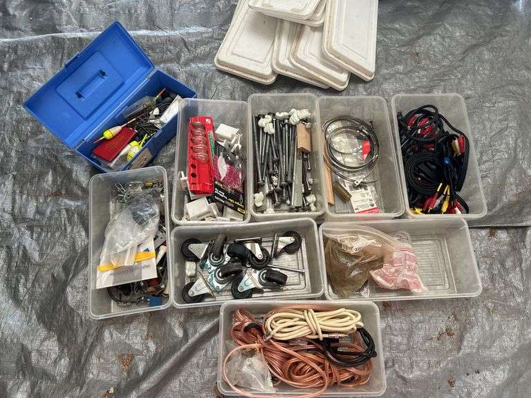 Hardware, Electrical Components, Fishing Tackle, and More image