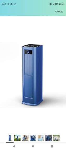 NEW - AIR PLUS - 12000 BTU PORTABLE AIR CONDITIONER WITH 11000 BTU HEATER COMBO MOSEL KYR-35A1