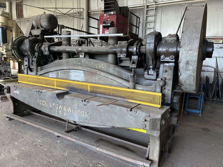 Peck, Stow & Wilcox Power Squaring Shear image