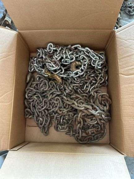 Assorted Tow Chains and Lifting Chains