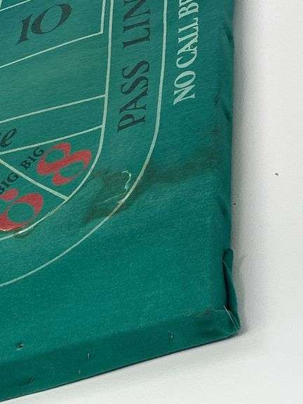 Harrah's Reno and Lake Tahoe Craps Table Game Board
