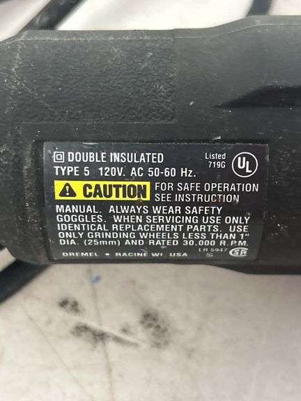 Dremel MultiPro Model 395 Type 5 Rotary Tool with Case and Accessories