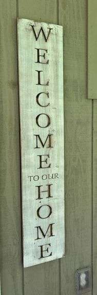 Welcome Home Decor Sign Lot image