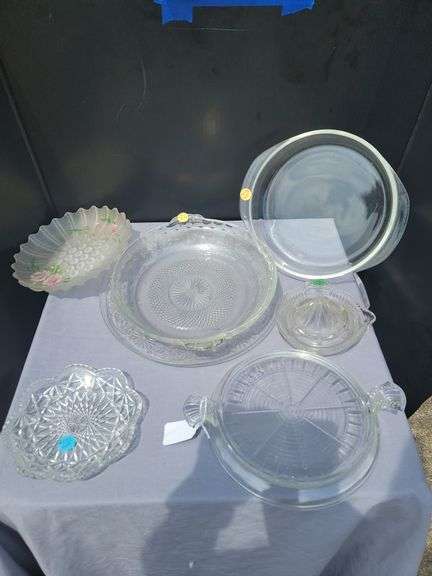 Assorted Glass Kitchenware - Bowls, Dish, Juicer image