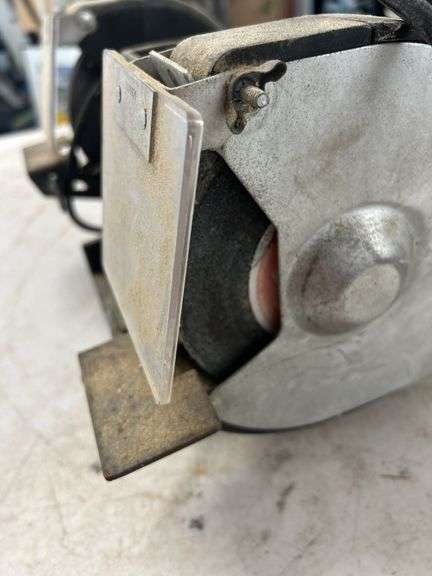 Bench Grinder with Eye Shields