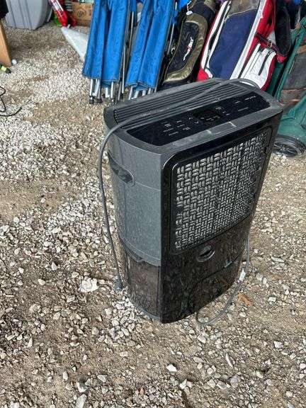 LG PuriCare Black Dehumidifier