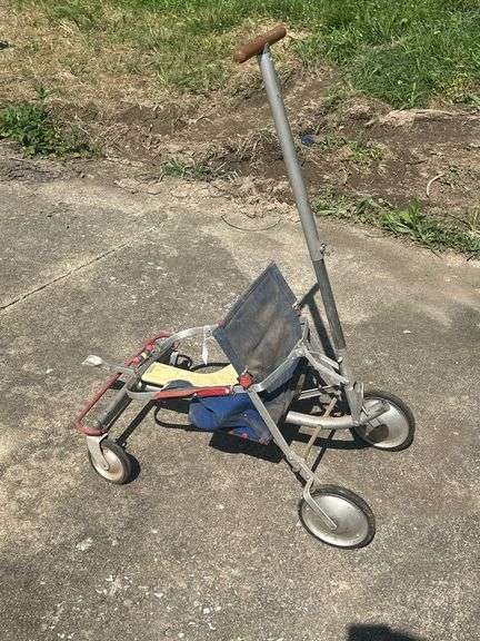 Folding Child's Stroller - Likely 1970s image