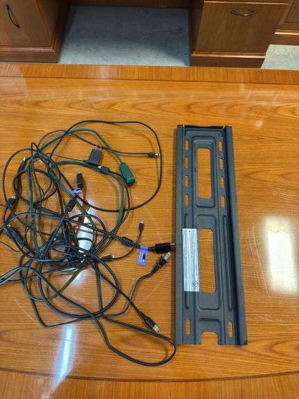 Assorted Cables & TV Wall Mount image