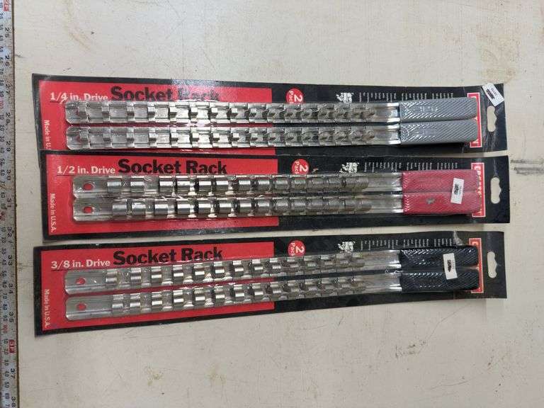 Socket Racks, Spark Plugs, and Tool Accessories