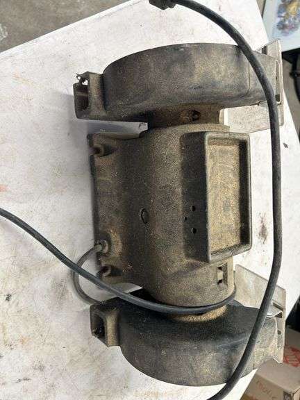 Bench Grinder with Eye Shields
