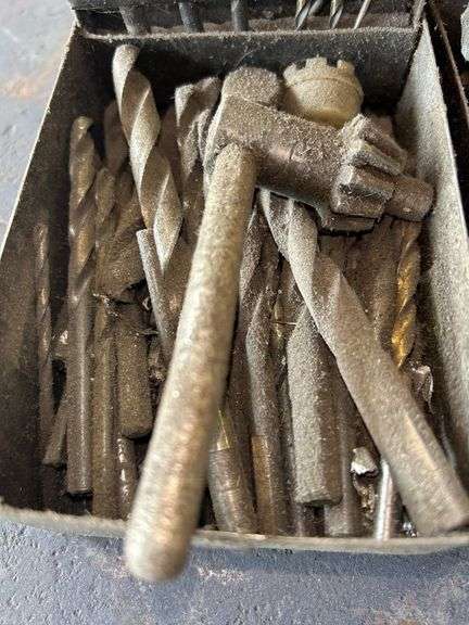 Assorted Metal Drill Bit Collection