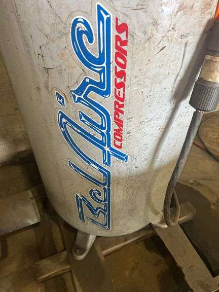 BelAire Model 318VL 80 Gallon Air Compressor, 7.5 HP