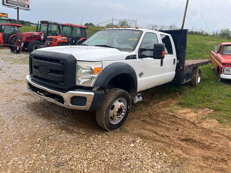 L15D- 2012 F550 FLATBED DUALLY (HAS TITLE) image
