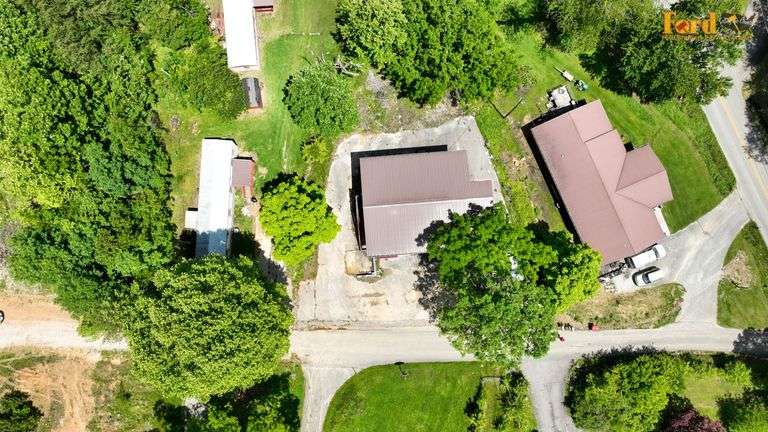 Two Story Garage Building & Lot