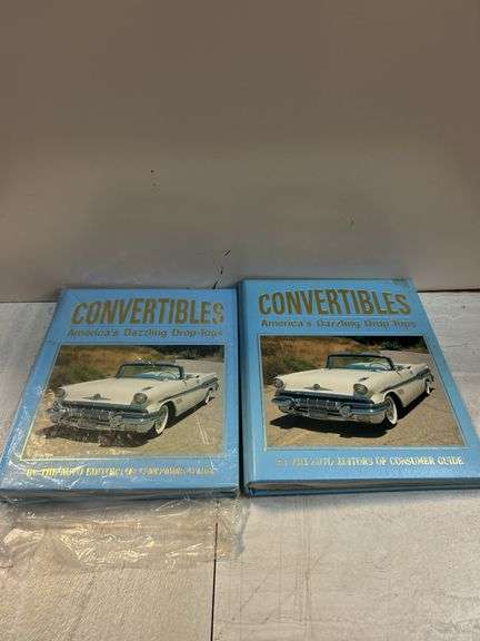 Convertibles: America's Dazzling Drop-Tops - Two Books by the Auto Editors of Consumer Guide image