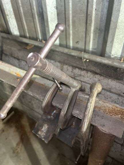 Columbian Welding Table with Clamps