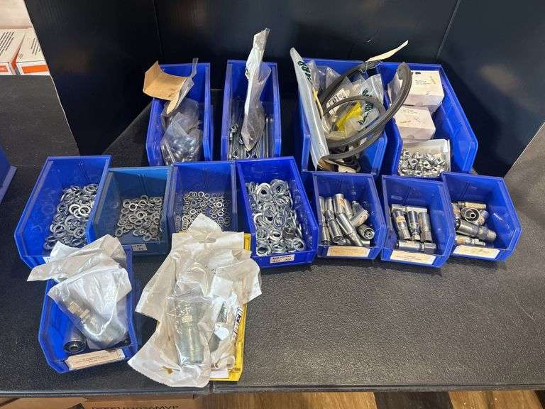 Assorted Fittings, Fasteners, and Clamps image