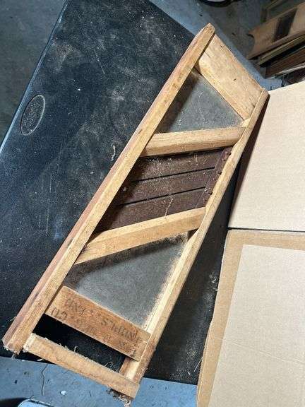 Wooden Framed Vegetable Cabbage Grater image