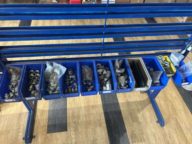 Assorted Hydraulic Fittings and Adapters - Variety of Sizes and Types image