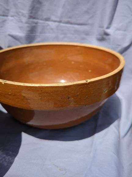 Collection of 3 Stoneware Mixing Bowls