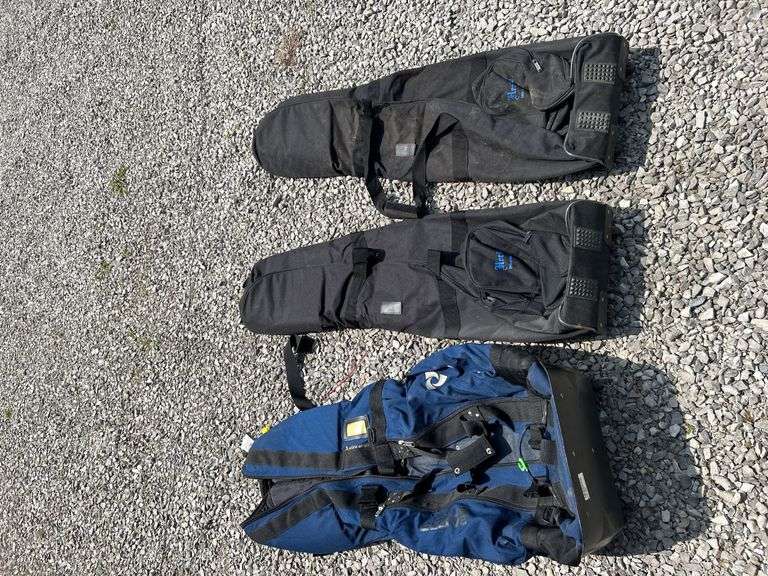Three Golf Club Travel Cases image
