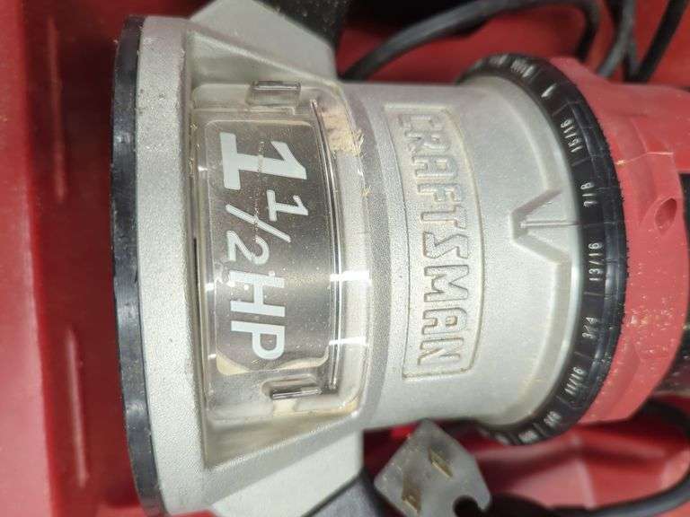 Craftsman 1 1/2 HP Router with Case - Ford Brothers, Inc.
