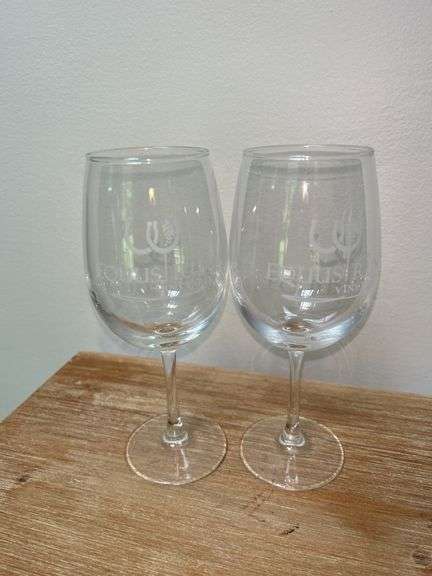 Pair of Equus Run Vineyards Wine Glasses image