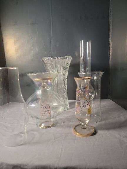 Collection of Glass Vases and Decorative Pieces image
