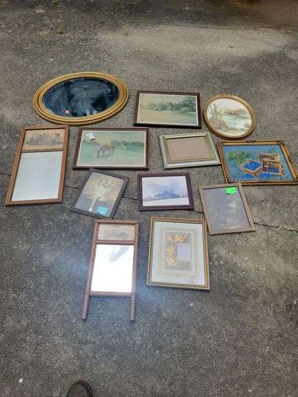 Assorted Framed Art & Mirrors image