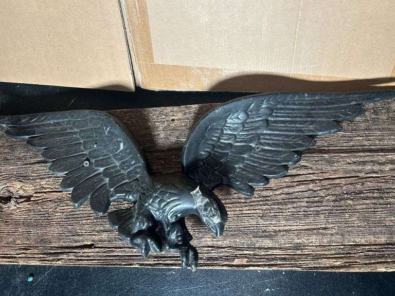 Cast Metal Eagle Wall Hanging image