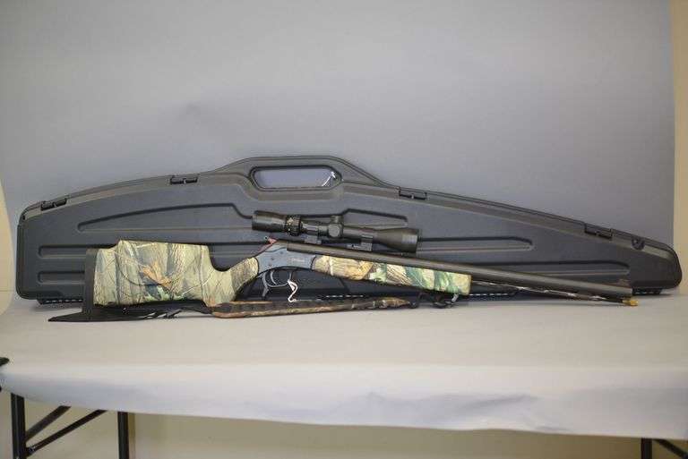CVA Optima Magnum .50 Caliber Black Powder Rifle With Bushnell 3-9 Power Scope,