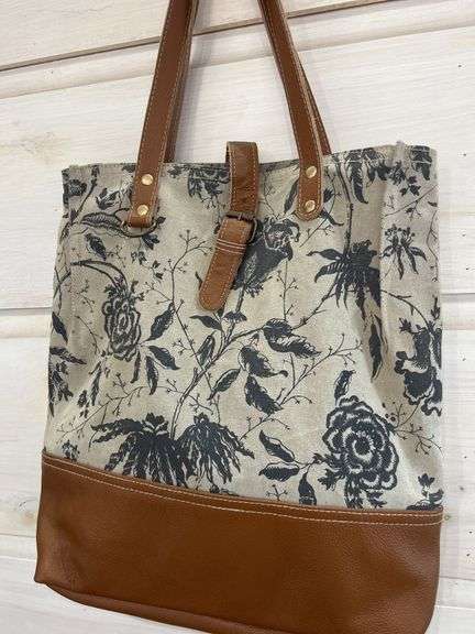 Myra Bag Floral Canvas Tote