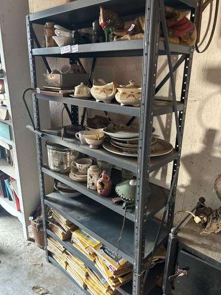 Shelf with Assorted Collectibles image