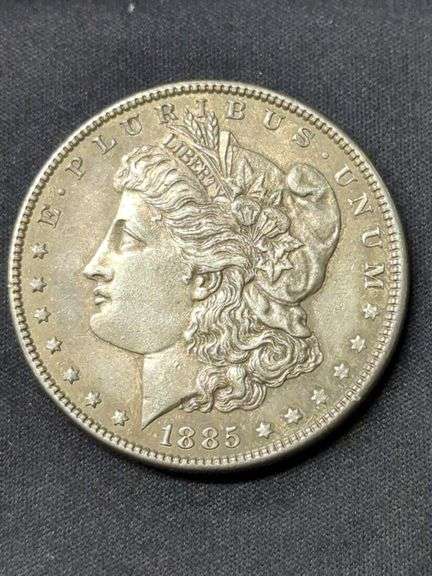 1885 Morgan Silver Dollar image
