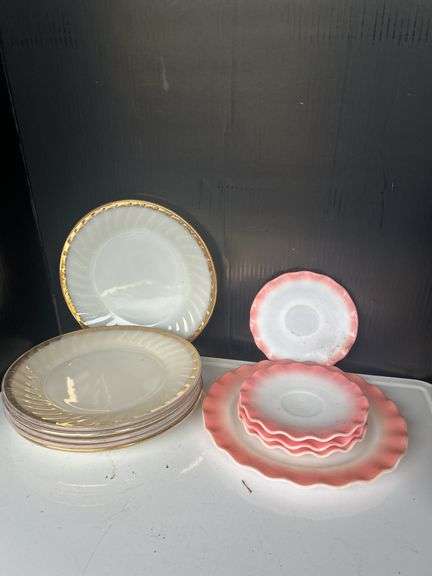 Fire King Oven Ware Plates image