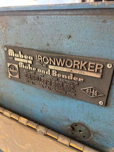 Mubea HPS 350L Ironworker