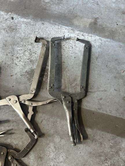 Lot of Various Metal Clamps