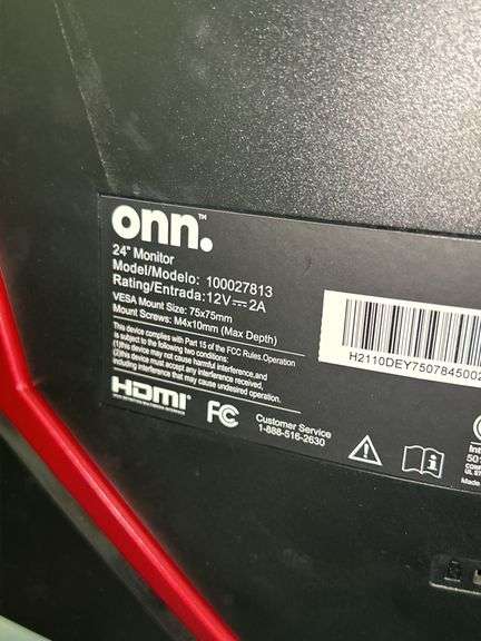 Custom Built Gaming PC with ONN 24" Monitor