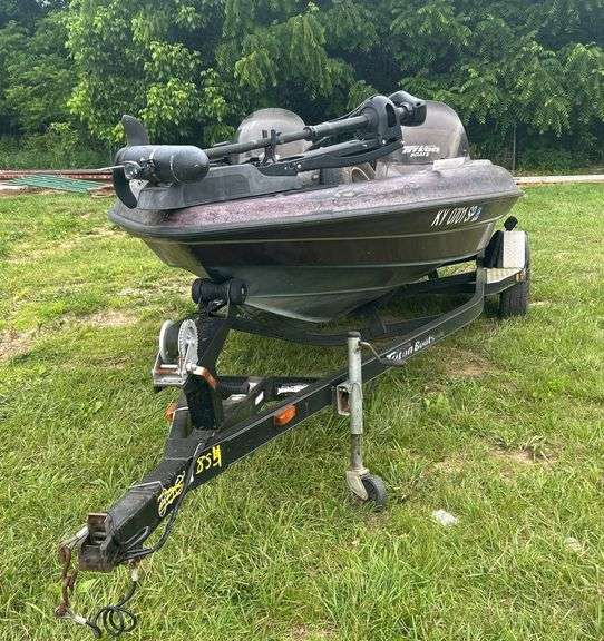 L15D - 2000 TRITON BOAT WITH TRAILER (BOTH HAVE TITLES) image