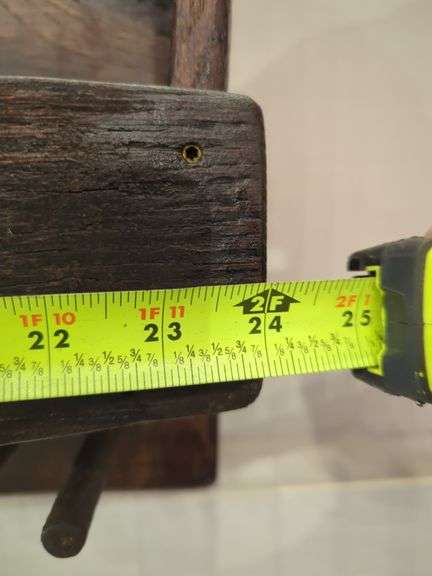 Rustic Wooden Pipe Rack