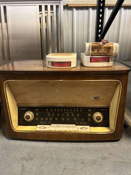 Westrex Stereo Console Radio with 8-Track Tapes image
